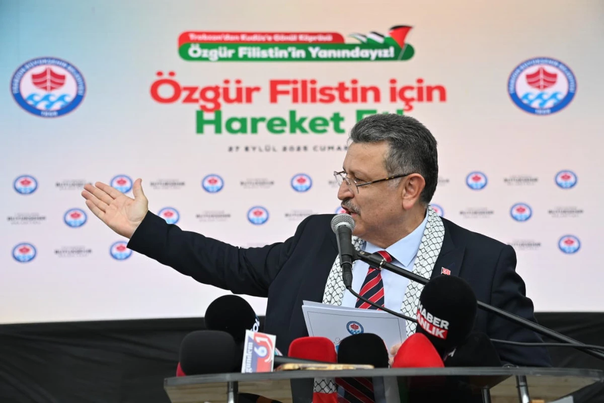 Trabzon'dan Gazze'ye İyilik Köprüsü: Büyükşehir Belediyesi Acil Yardım Seferberliği Başlattı