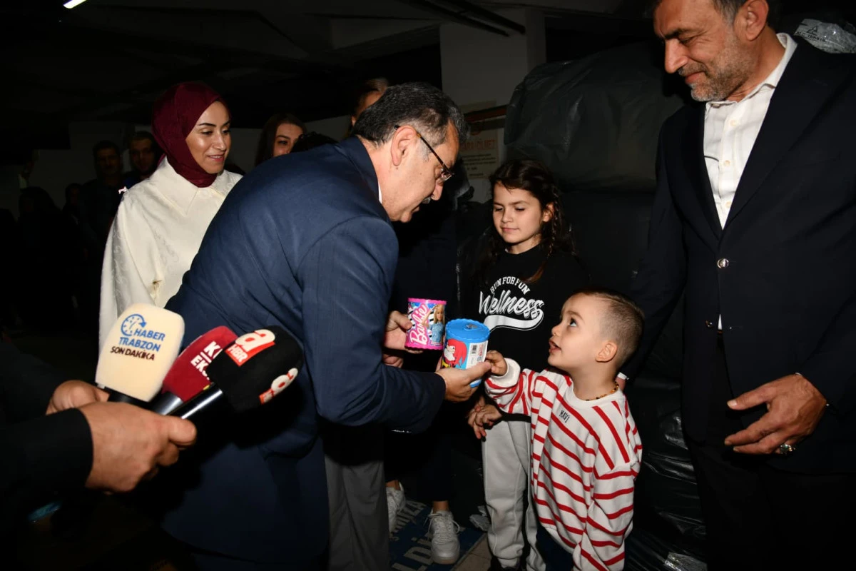 Trabzon'dan Gazze'ye Umut Seferberliği: Başkan Genç Çağrı Yaptı, Minik Yürekler Duygulandırdı