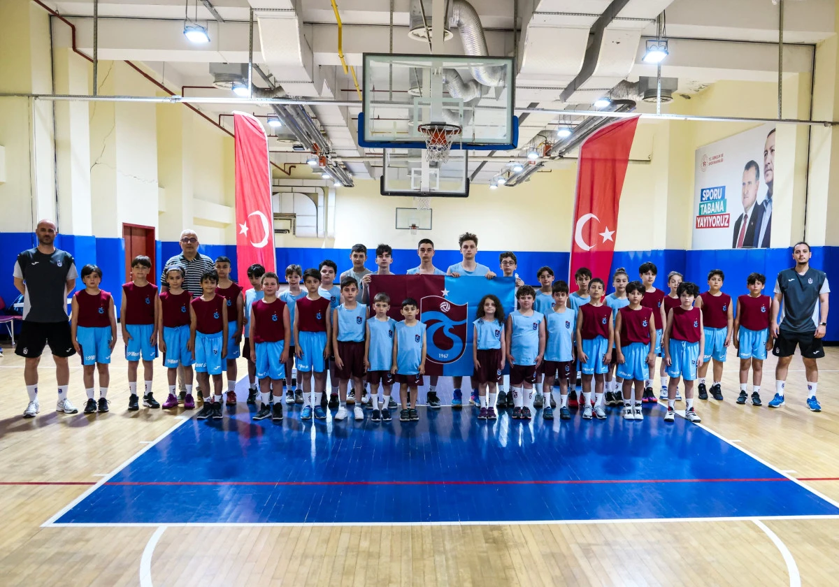 Trabzonspor 2025 Basketbol Yaz Okulu faaliyetleri başladı