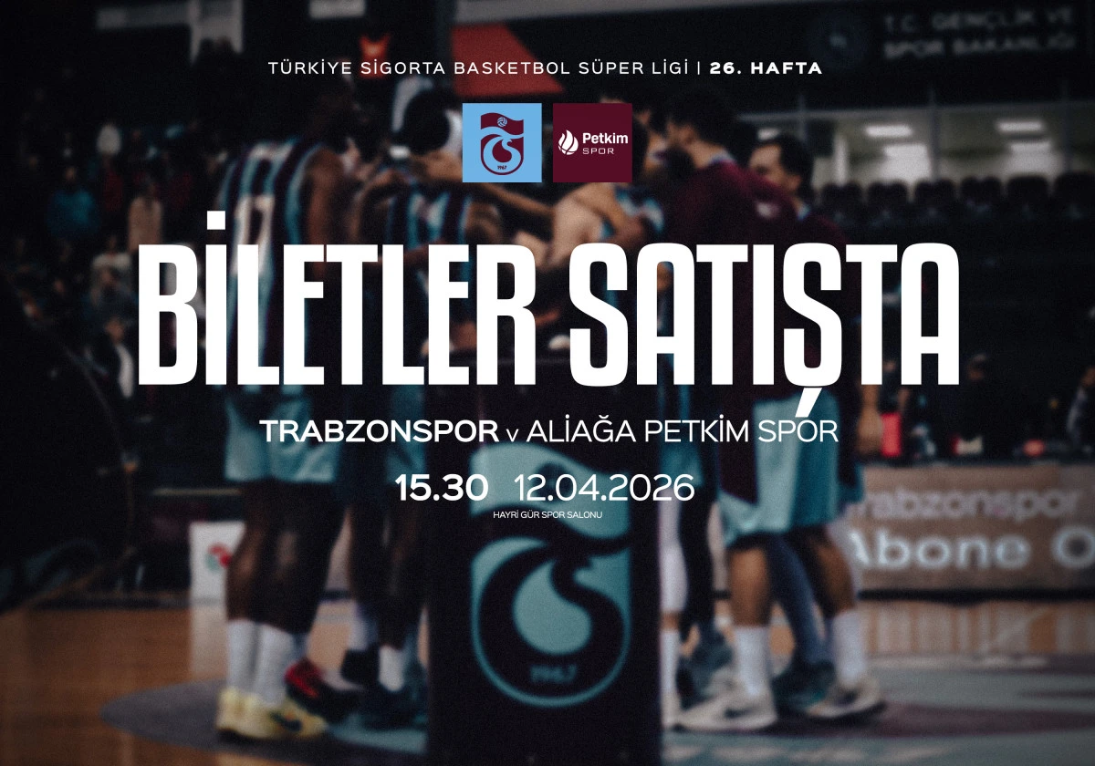 Trabzonspor - Aliağa Petkim Spor Biletleri Satışta!