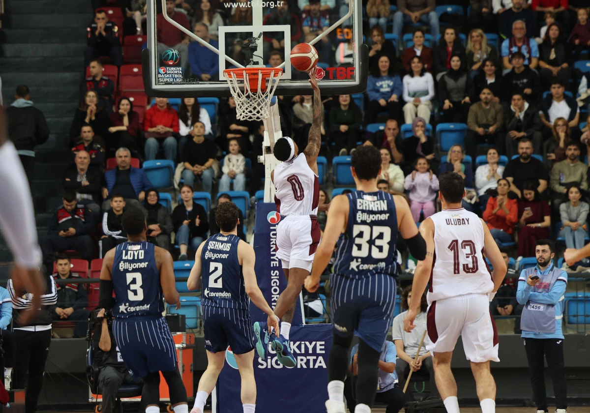 Trabzonspor, Anadolu Efes’e Direndi Ama Yenildi
