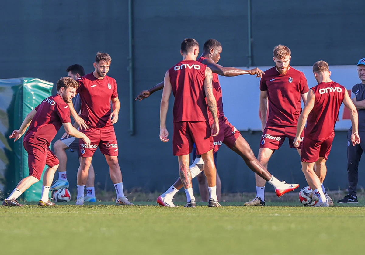 Trabzonspor, Antalyaspor maçı hazırlıklarını sürdürdü