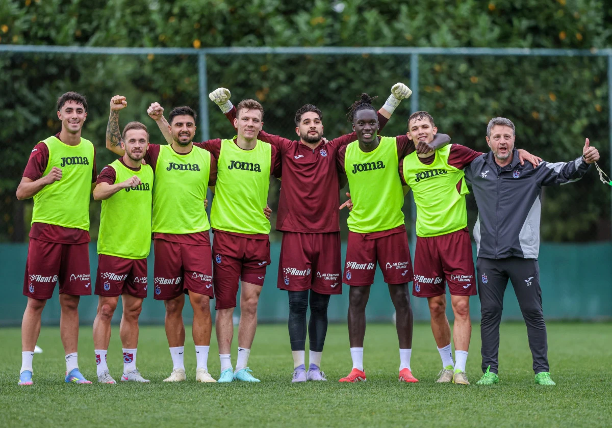 Trabzonspor antrenmanlara devam etti - Onuachu antrenmana çıktı