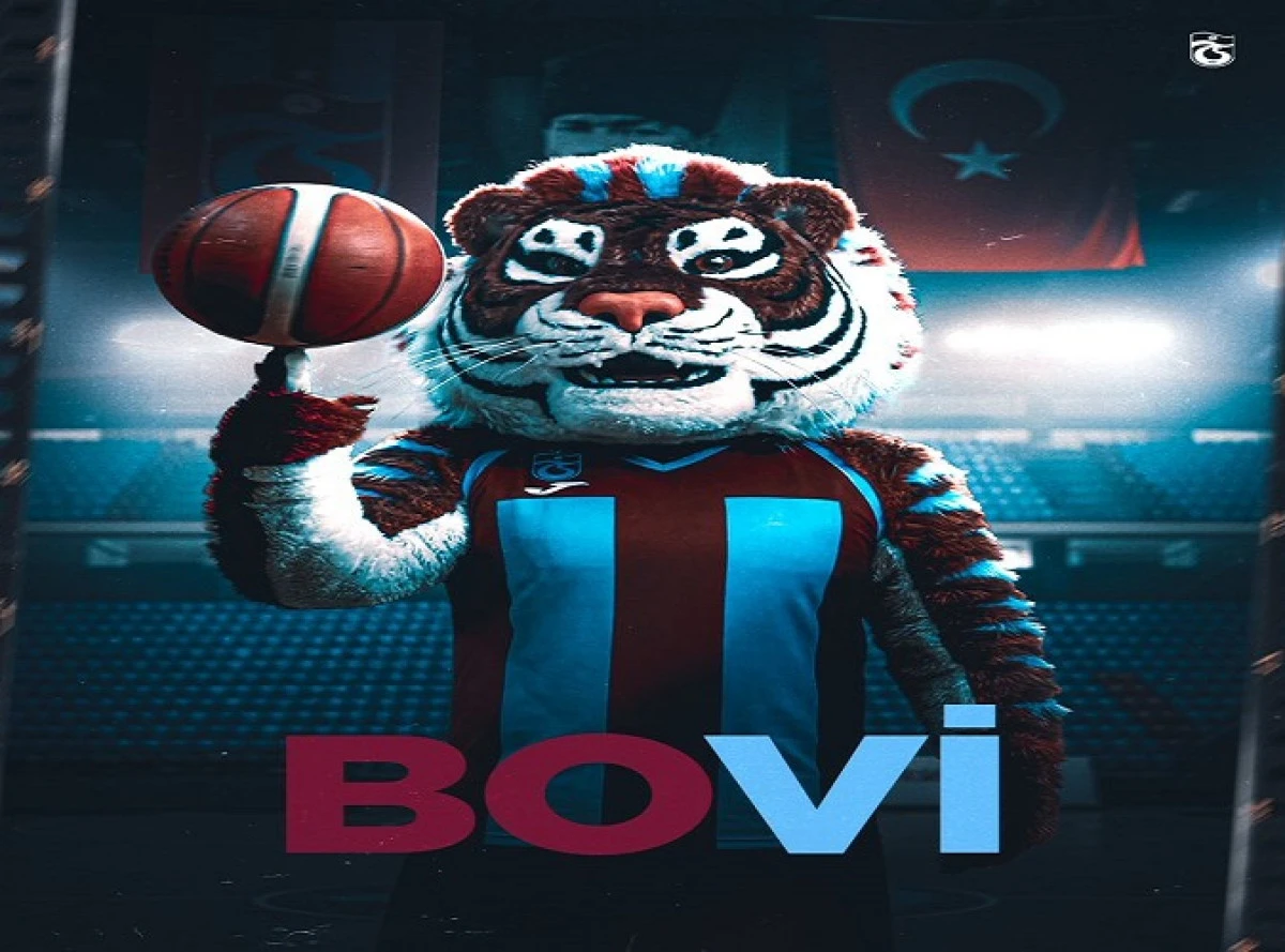 TRABZONSPOR BASKETBOL MASKOTU BELLİ OLDU: İsmi BOVİ!