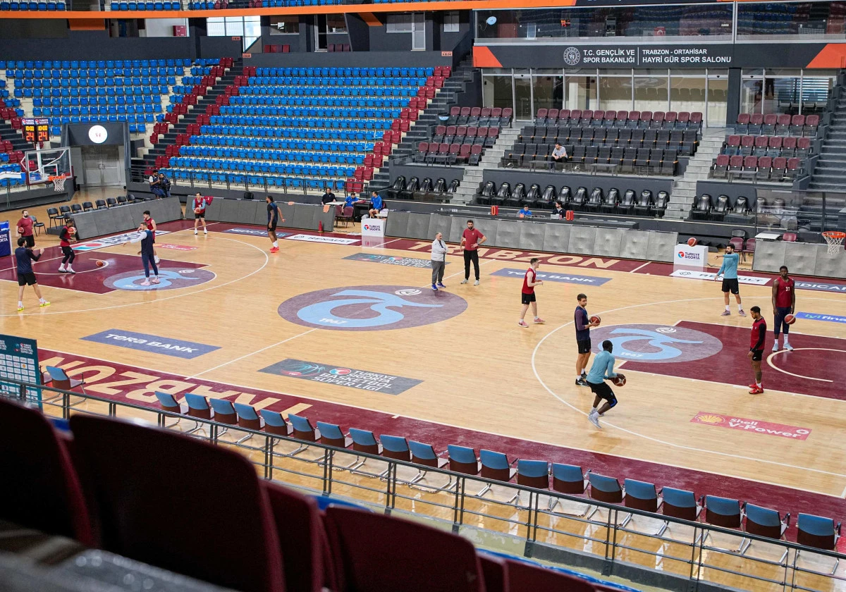 Trabzonspor Basketbol Takımı Aliağa Petkim Spor Ma&ccedil;ı Hazırlıklarına Başladı
