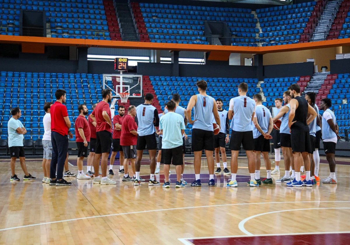 Trabzonspor Basketbol Takımı, Büyükçekmece Maçı Hazırlıklarına Başladı