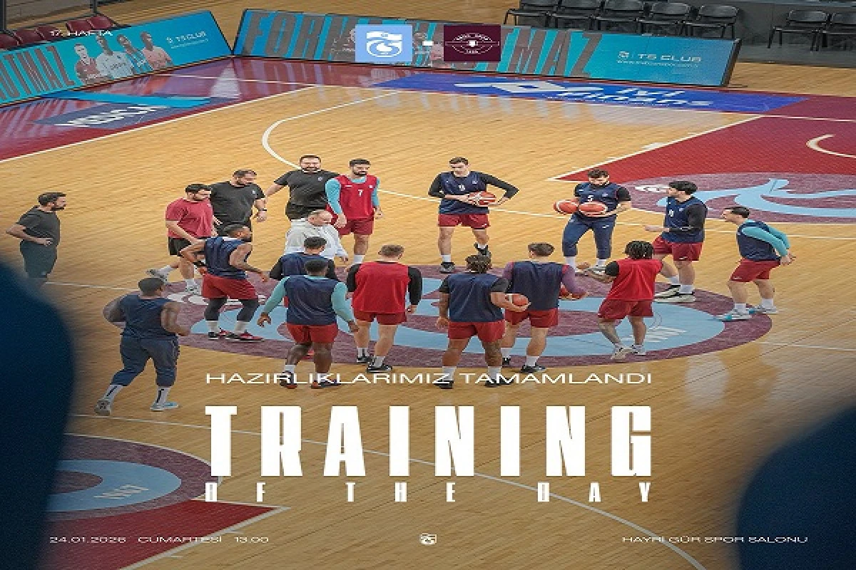 TRABZONSPOR Basketbolda HAZIRLIKLAR Tamam! Hedef Safiport EROKSPOR!