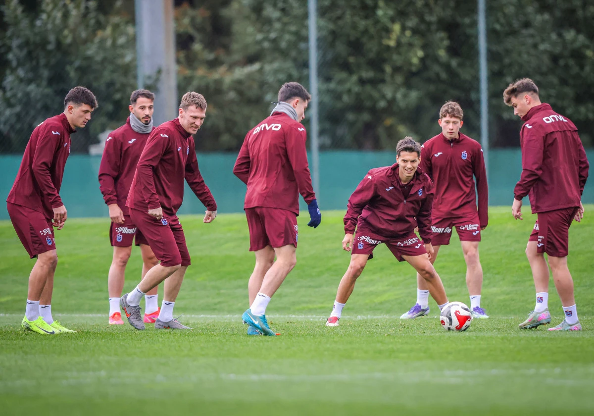 TRABZONSPOR, BEŞİKTAŞ MAÇI HAZIRLIKLARINA BAŞLADI