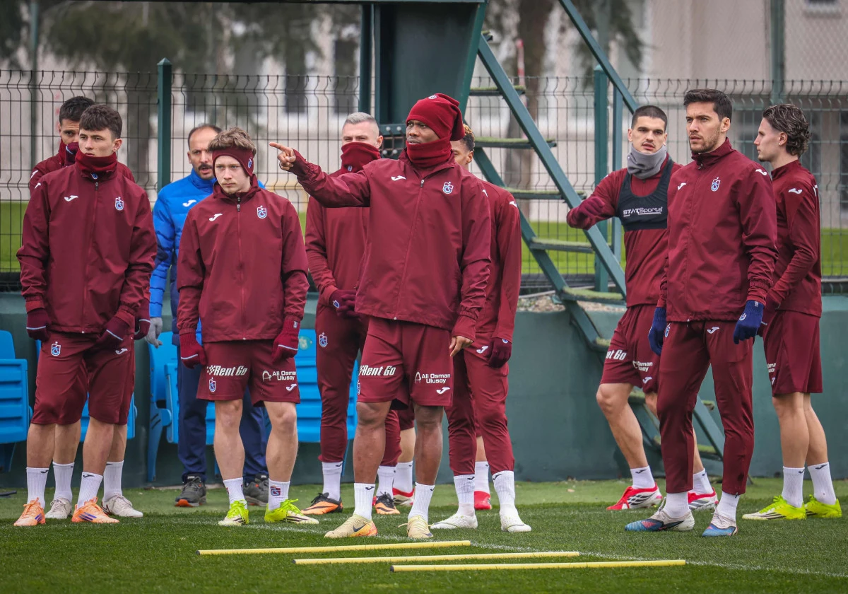 Trabzonspor, Ey&uuml;pspor Ma&ccedil;ı Hazırlıklarına Ara Vermeden Başladı