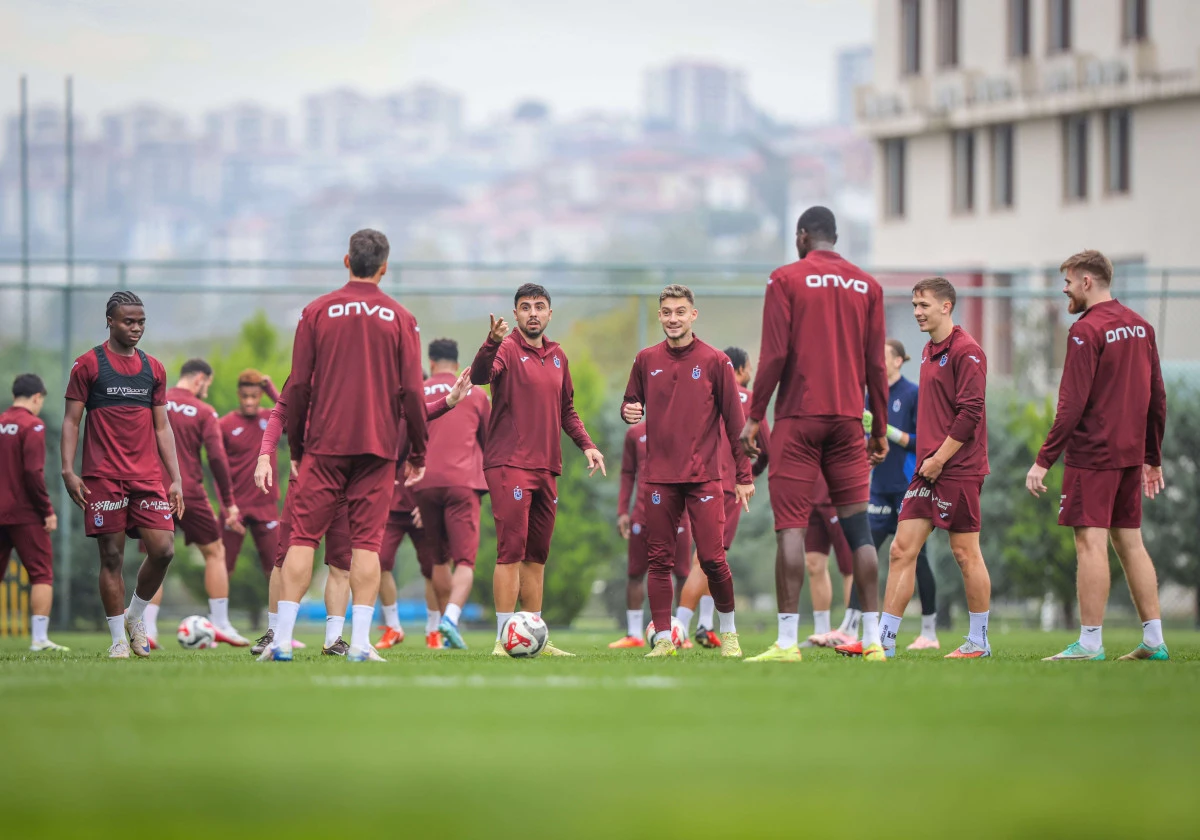 Trabzonspor, Eyüpspor Maçı Hazırlıklarını Tamamladı