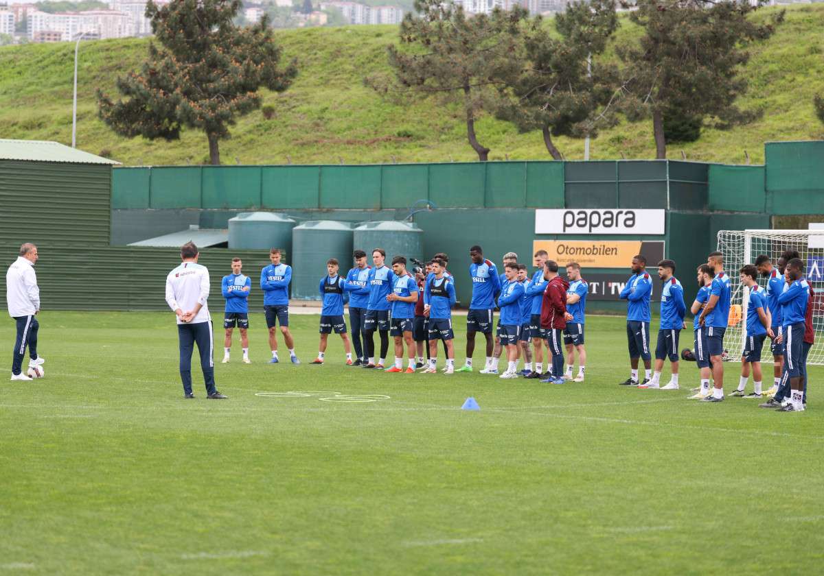 Trabzonspor, Fatih Karagümrük maçı hazırlıklarına başladı