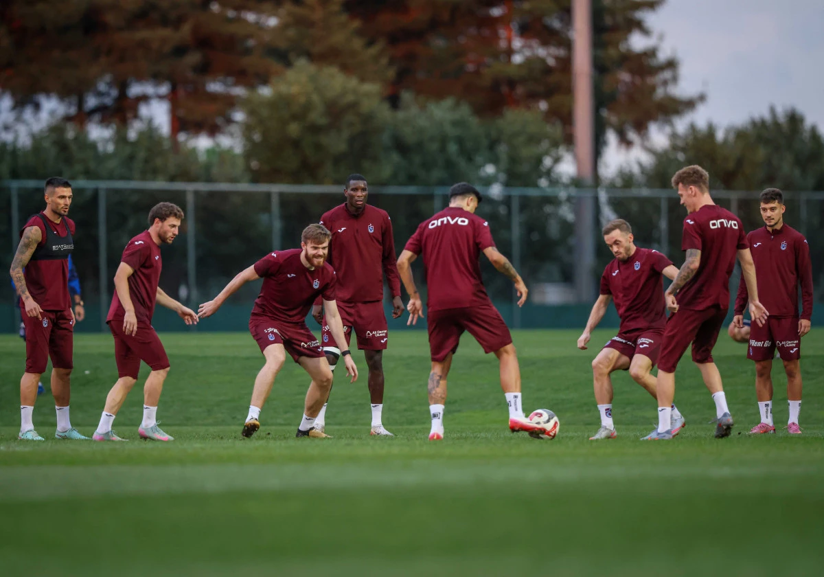 Trabzonspor, Fenerbahçe Maçı Hazırlıklarını Sürdürdü
