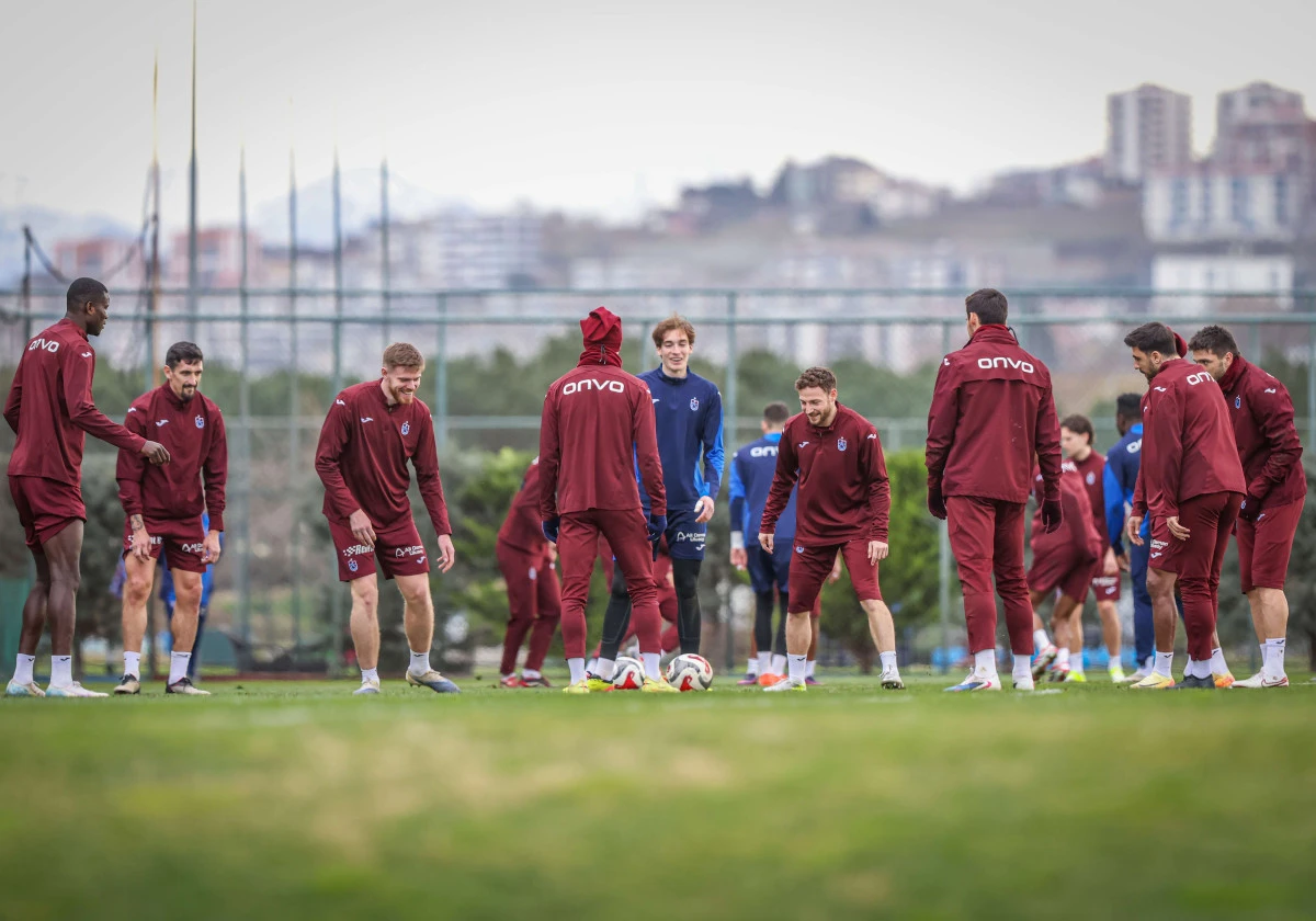 Trabzonspor, Fenerbah&ccedil;e Ma&ccedil;ı Hazırlıklarını Tamamladı