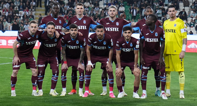 Trabzonspor - Gaziantep FK maçının ilk 11'leri