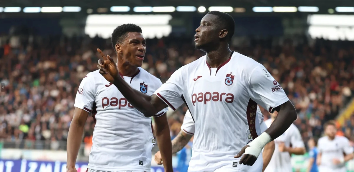 Trabzonspor Gol İstatistikleri: Onuachu ve Felipe Augusto, 15 Golün 11'ini Sırtladı