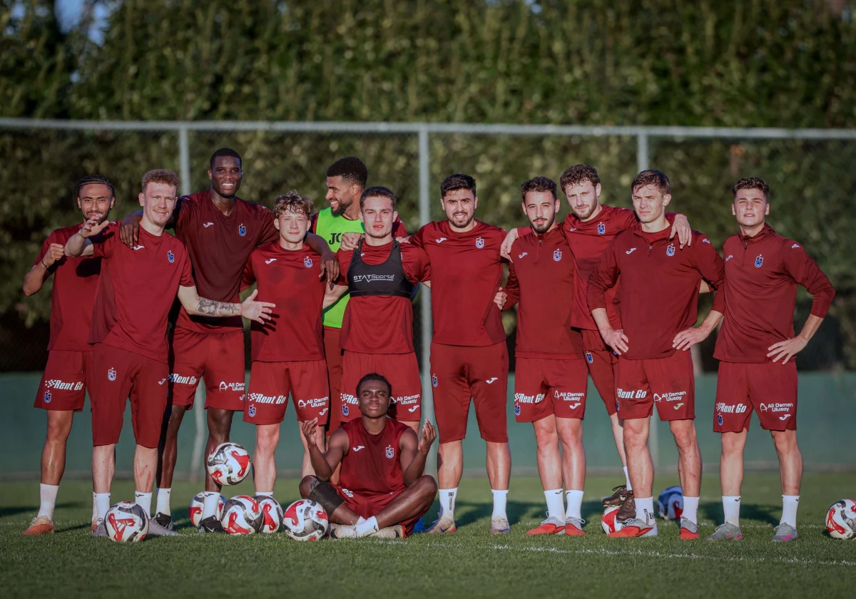 Trabzonspor Günü Çift Antrenmanla Tamamladı