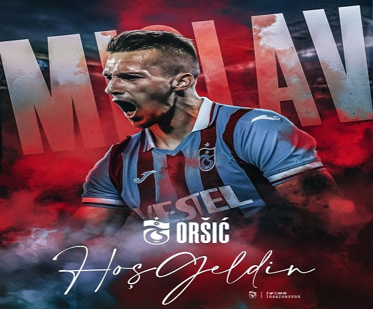 Trabzonspor Hırvat futbolcu Mislav Orsic'i kadrosuna kattı
