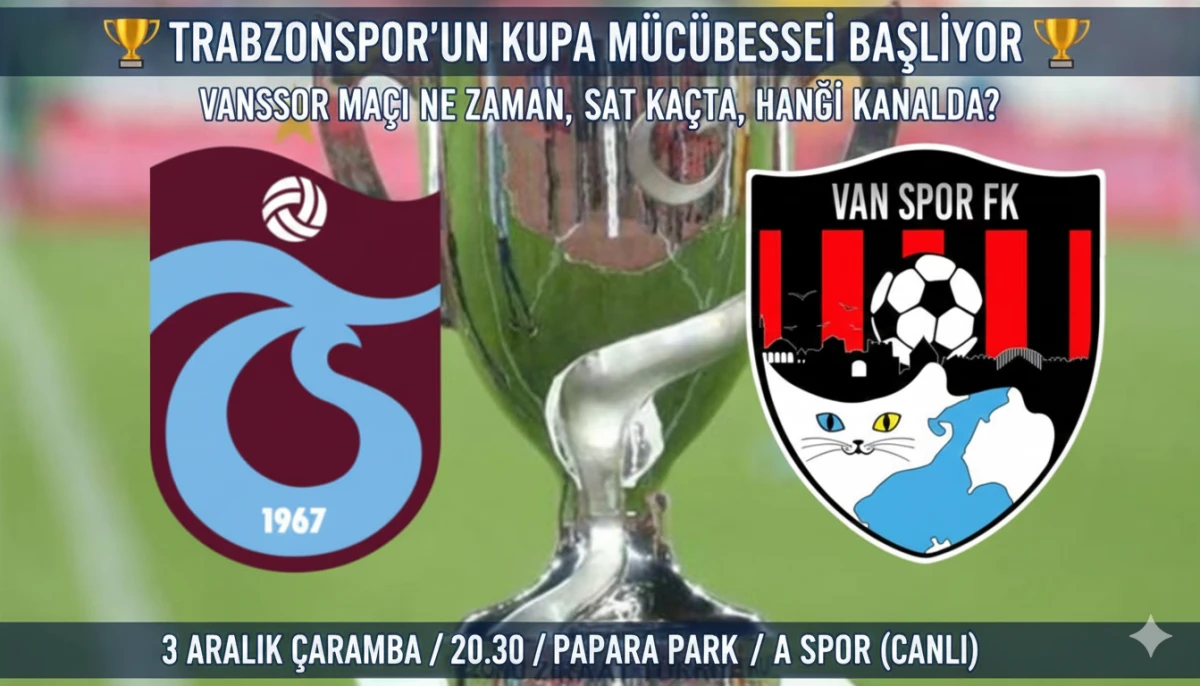 Trabzonspor I Vanspor Maçı Ne Zaman, Saat Kaçta, Hangi Kanalda?
