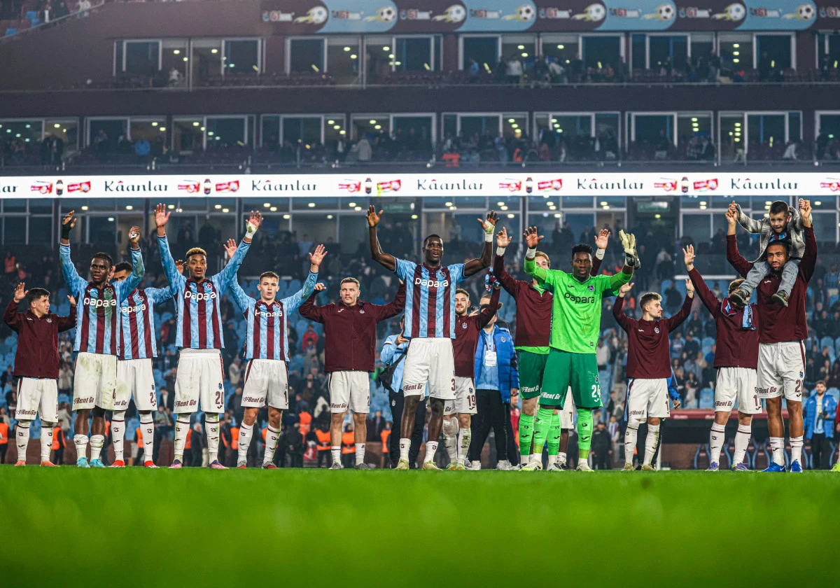 Trabzonspor, İç Sahada G.Saray ve F.Bahçe'nin Önünde Lider
