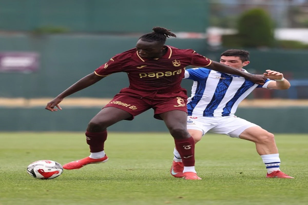 Trabzonspor ilk hazırlık maçında Dinamo Tiflis ile 1-1 berabere kaldı