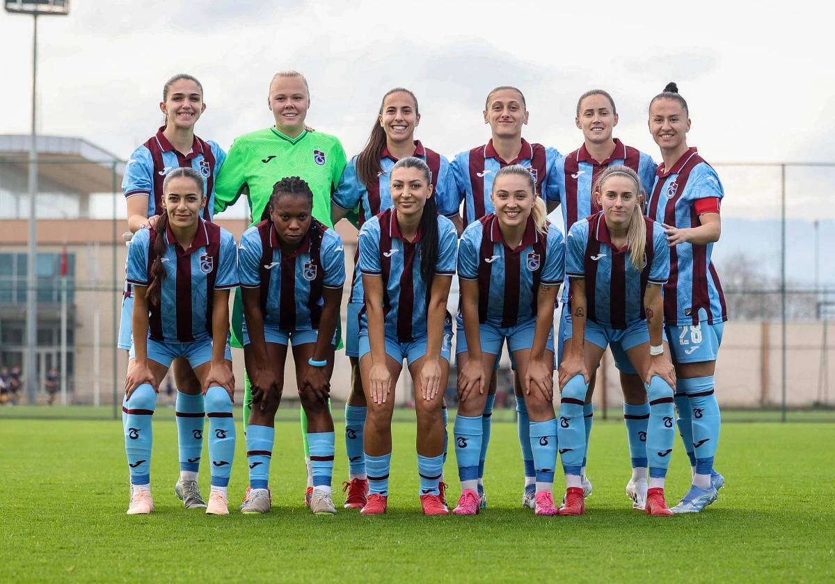 Trabzonspor Kadın Futbol Takımı, 1207 Antalyaspor’u 5-0’la Geçti