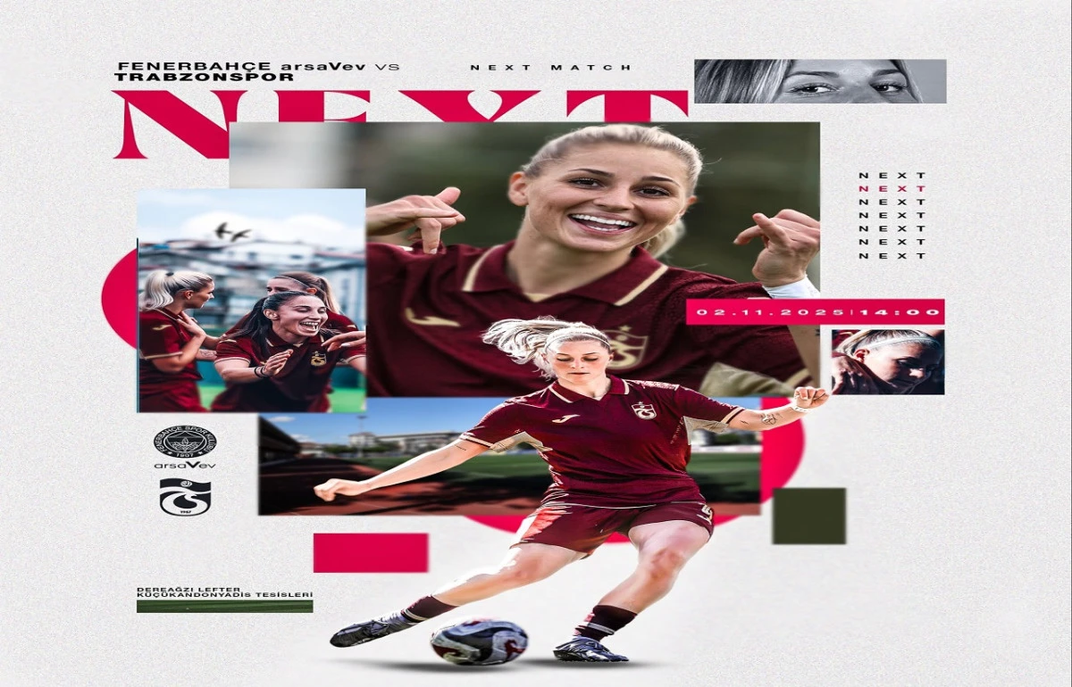 Trabzonspor Kadın Futbol Takımı Fenerbahçe ArsaVev maçı hazırlıklarını tamamladı