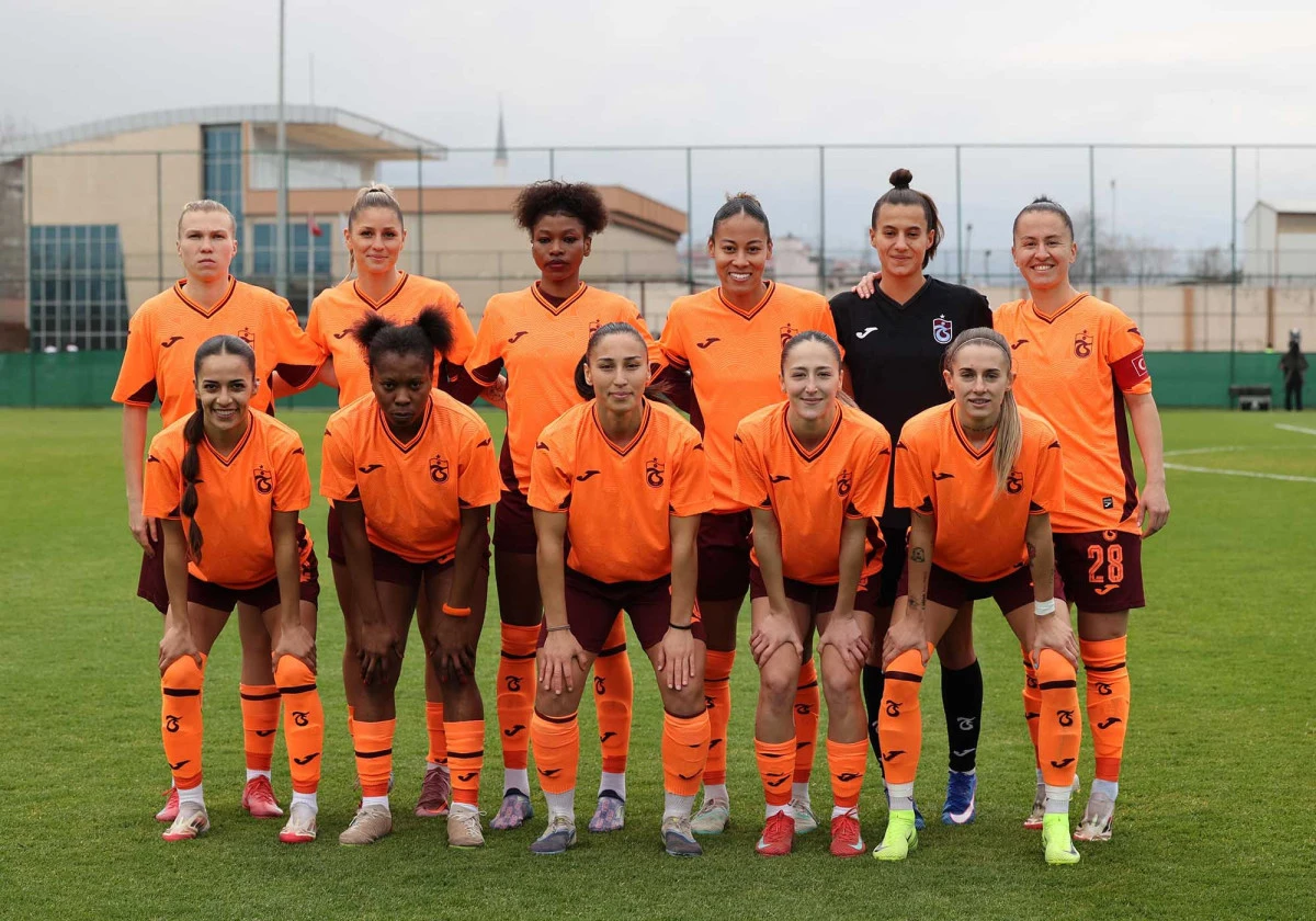 Trabzonspor Kadın Futbol Takımı, Fenerbah&ccedil;e ile 1-1 berabere kaldı