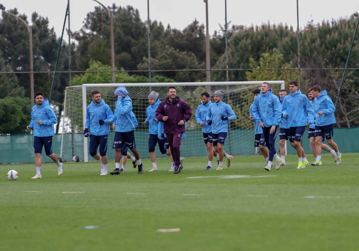 Trabzonspor - Kasımpaşa maçı hazırlıklarına devam ediyor