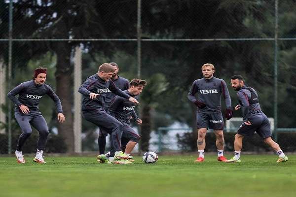 Trabzonspor, Kasımpaşa maçı hazırlıklarını sürdürdü