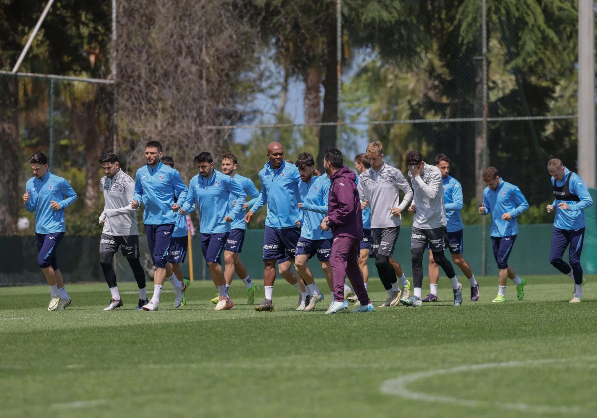 Trabzonspor, Kasımpaşa maçı hazırlıklarını tamamladı