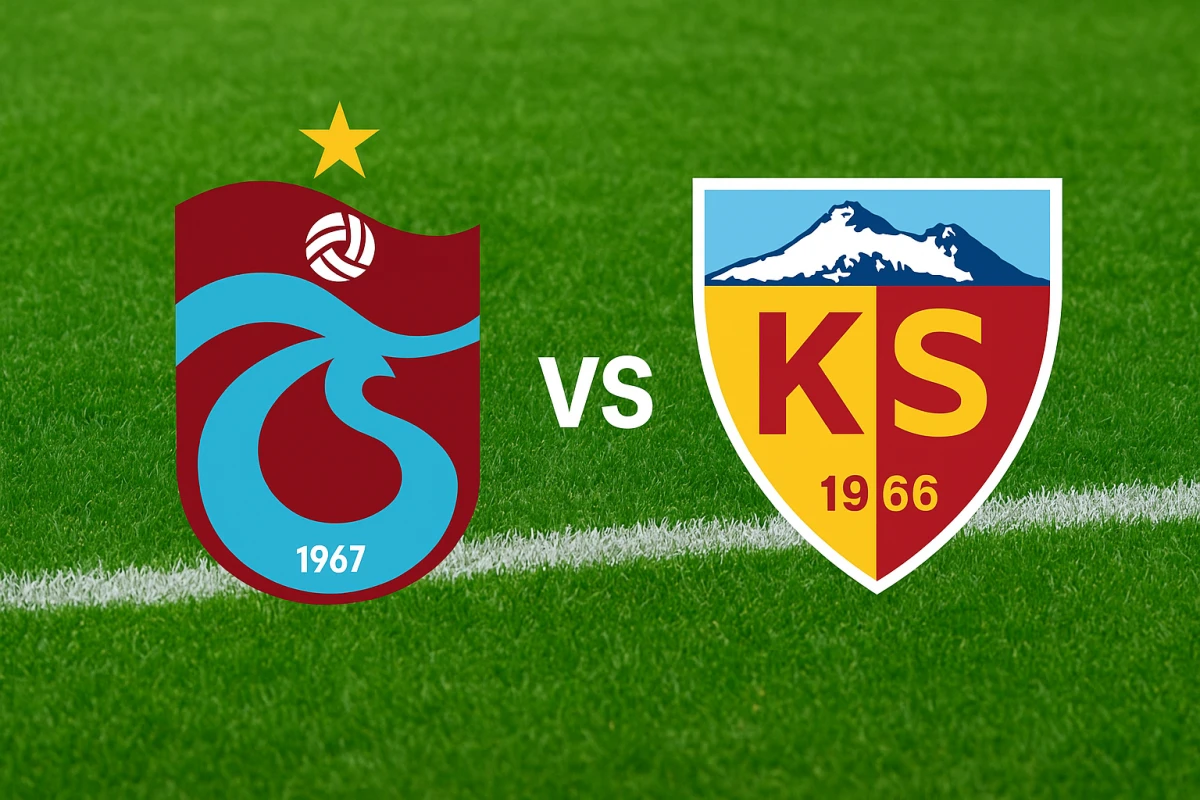 Trabzonspor - Kayserispor maçı İlk 11'ler belli oldu