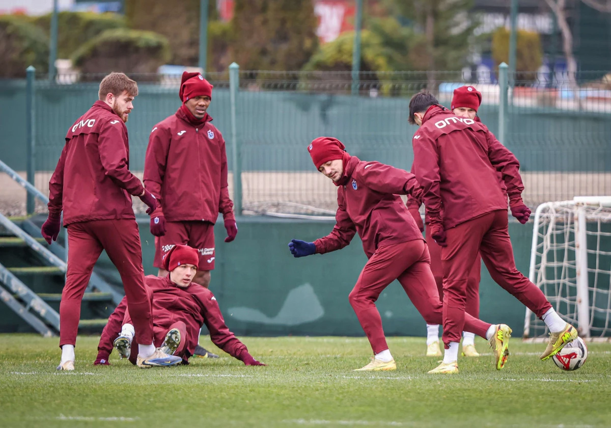 Trabzonspor, Kocaelispor Ma&ccedil;ı Hazırlıklarını Tamamladı