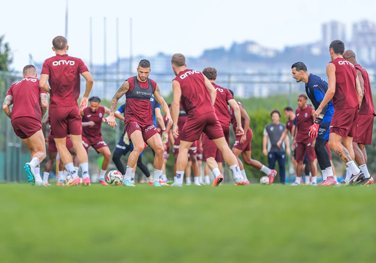 Trabzonspor, Kocaelispor Maçına Hazırlıklarını Sürdürüyor