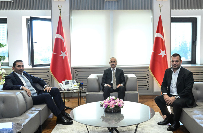 Trabzonspor Kulübü Başkanı Ertuğrul Doğan, Ankara'da ziyaretlerde bulundu