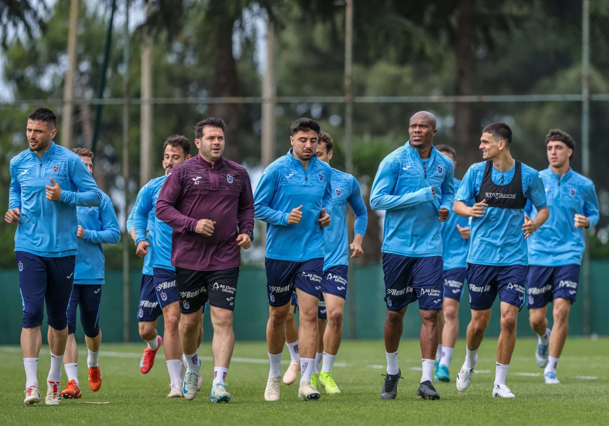 Trabzonspor, Onvo Antalyaspor maçı hazırlıklarına başladı