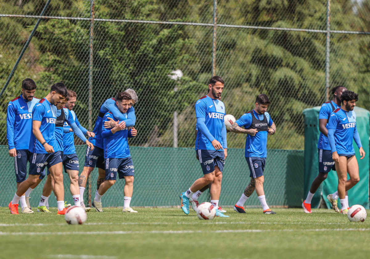 Trabzonspor, RAMS Başakşehir maçı hazırlıklarını tamamladı
