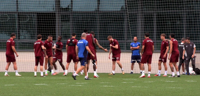Trabzonspor, Samsunspor maçı hazırlıklarını sürdürüyor
