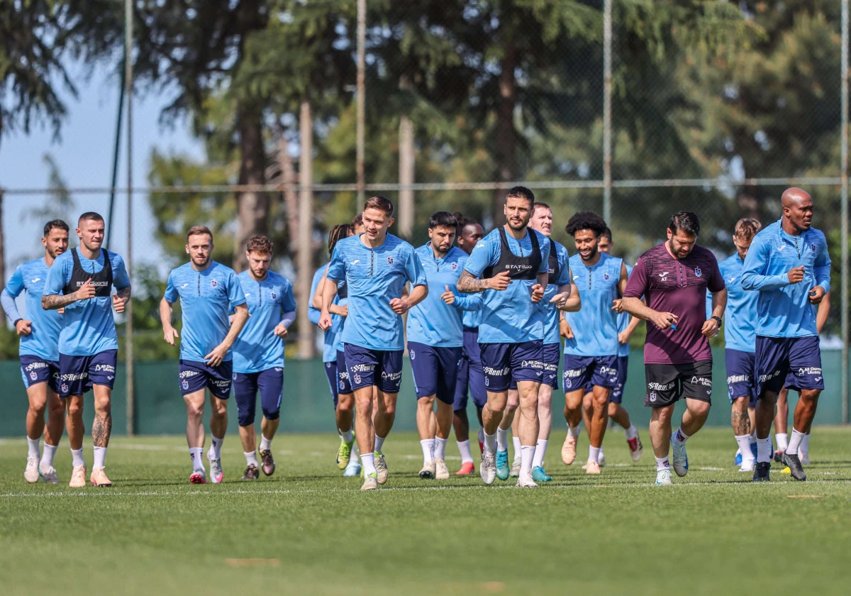 Trabzonspor - Samsunspor maçı hazırlıklarını sürdürüyor