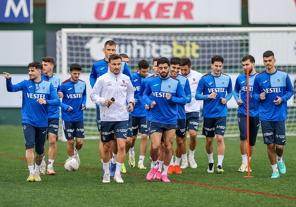 Trabzonspor, Siltaş Yapı Pendikspor maçı hazırlıklarına başladı  