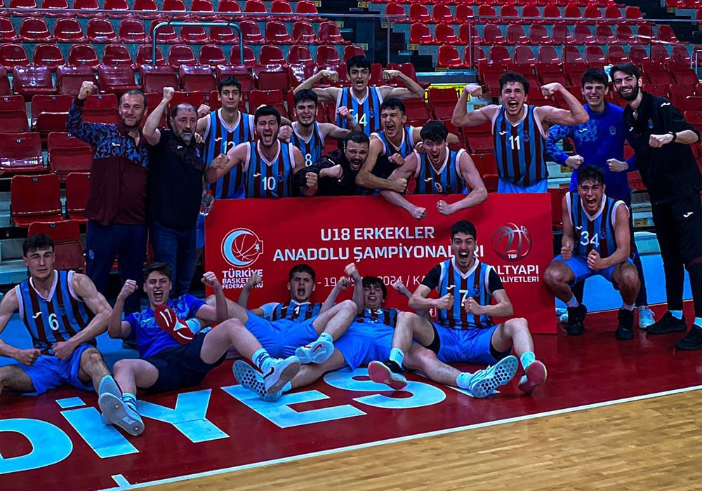 Trabzonspor U18 Basketbol Türkiye Şampiyonası'na katılmaya hak kazandı