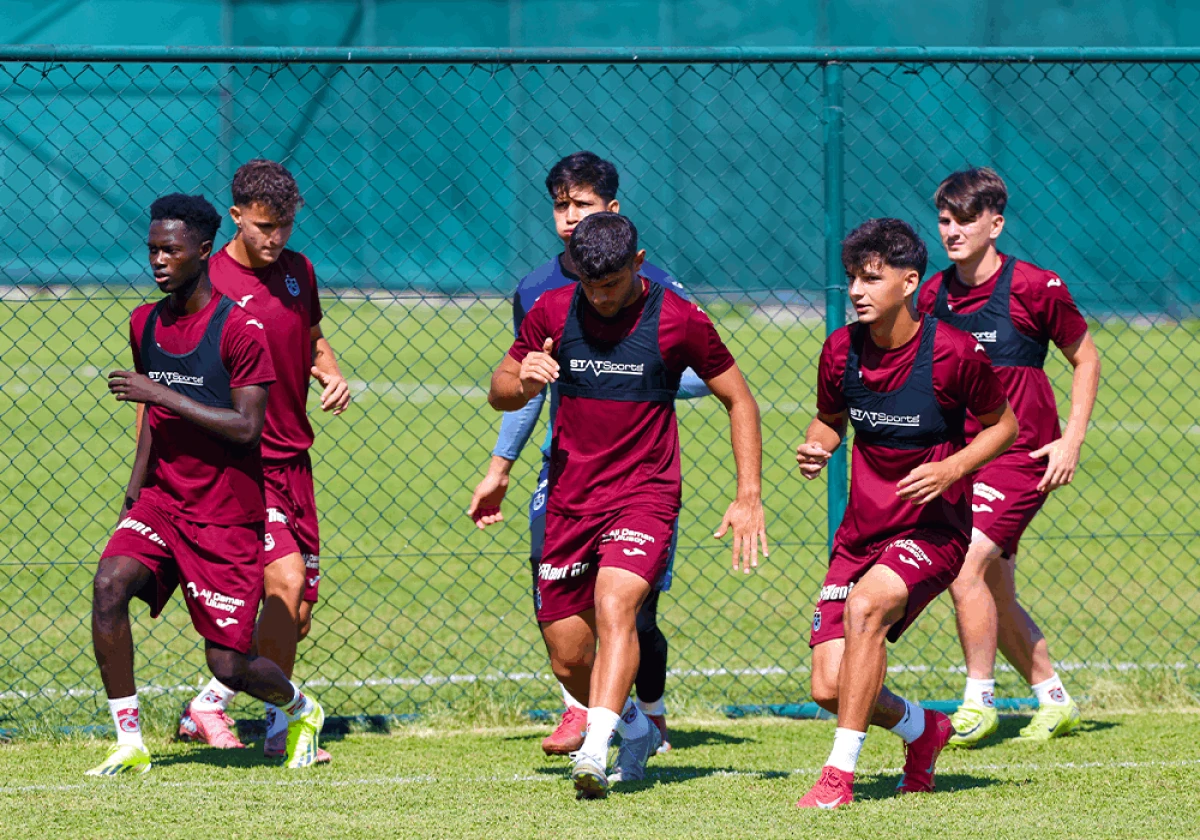Trabzonspor U19, Fenerbahçe maçı hazırlıklarını tamamladı