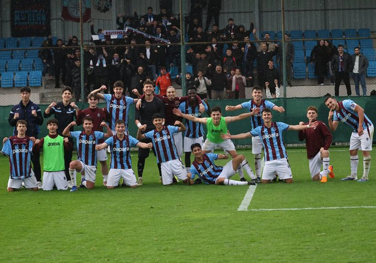 Trabzonspor U19 Fenerbah&ccedil;e'yi 4-3 mağlup etti