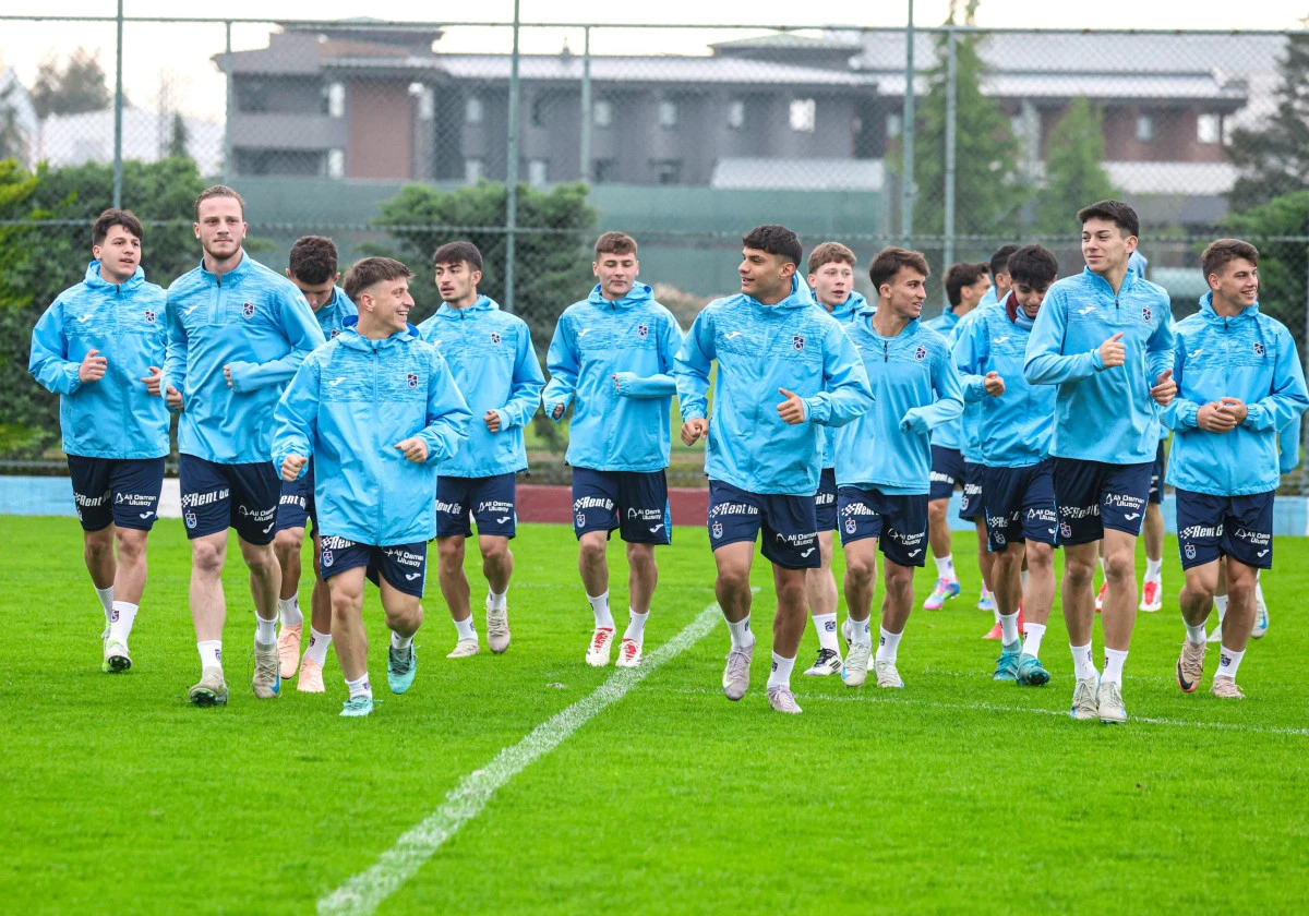Trabzonspor U19, Geosis Boluspor maçı hazırlıkları tamamladı
