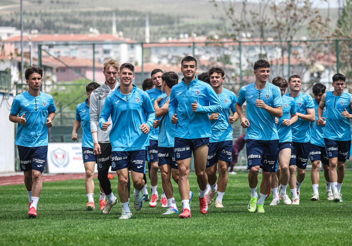 Trabzonspor U19, MKE Ankaragücü maçı hazırlıklarını tamamladı