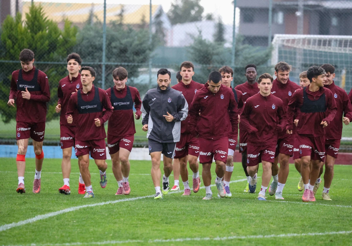 TRABZONSPOR U19 TAKIMI'NDA BEŞİKTAŞ DERBİSİ ÖNCESİ SON HAZIRLIKLAR