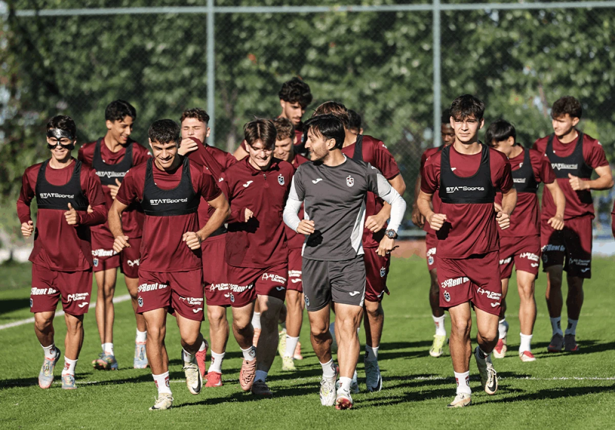 Trabzonspor U19 Takımı'ndan Galatasaray Maçı Öncesi Son Provalar! ⚽