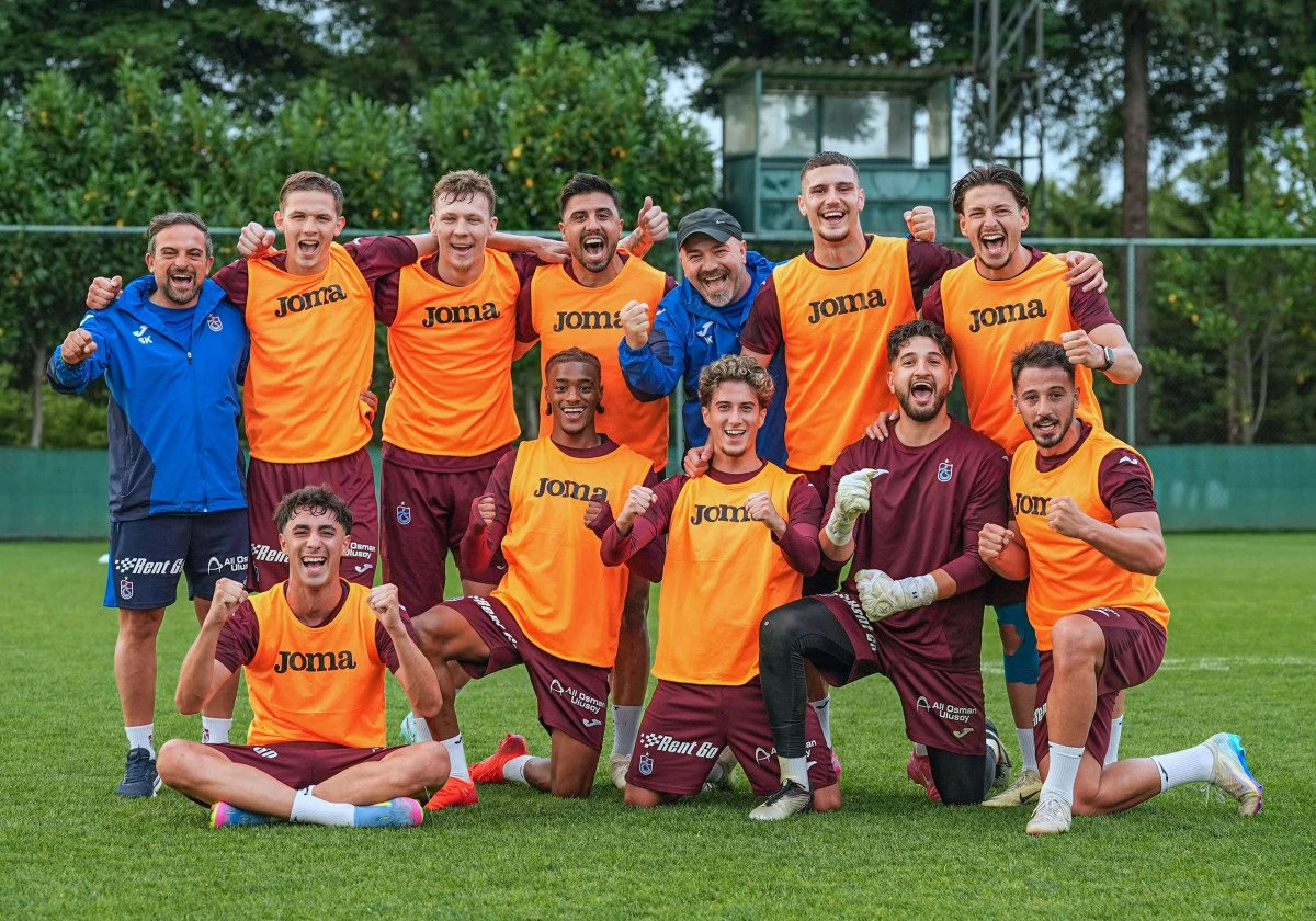 Trabzonspor yeni sezon çalışmalarını sürdürdü