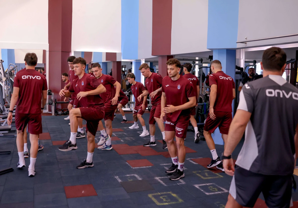 Trabzonspor yeni sezon hazırlıklarını sürdürdü