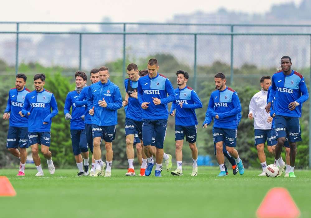 Trabzonspor, Yılport Samsunspor maçı hazırlıklarına devam ediyor