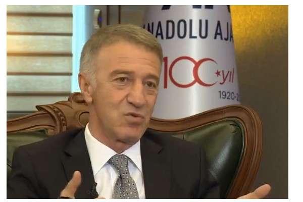 Trabzonspor Ahmet Ağaoğlu Anadolu Ajansı Spor Masası programında canlı yayın konuğu